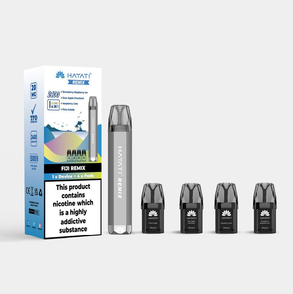 Hayati remix disposable pod kit (fiji remix)