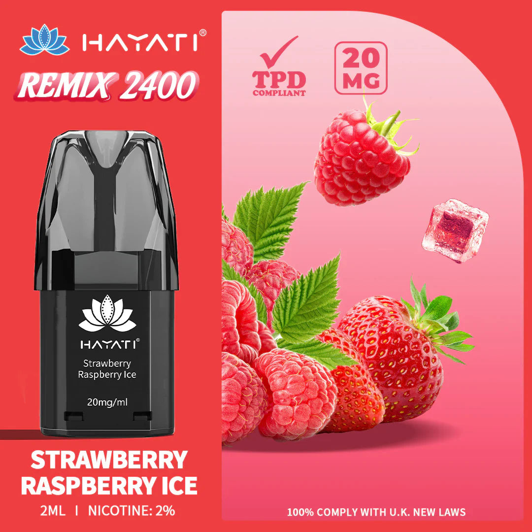 Hayati remix disposable pod kit (fiji remix)