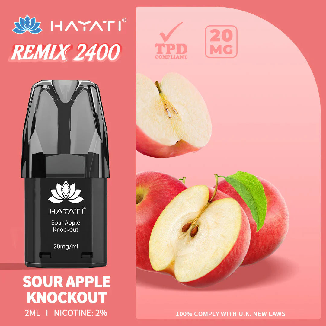 Hayati remix disposable pod kit (fiji remix)