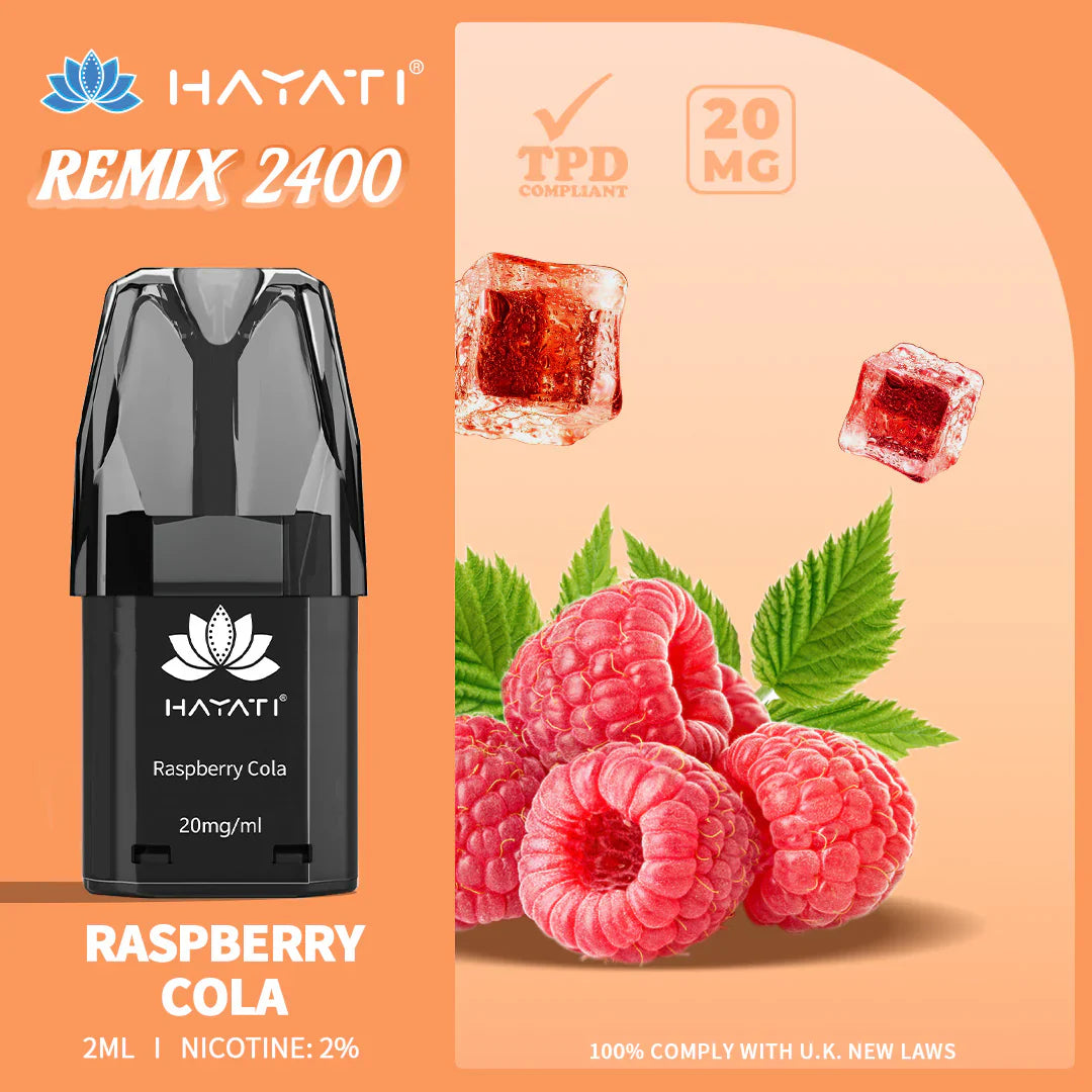 Hayati remix disposable pod kit (fiji remix)