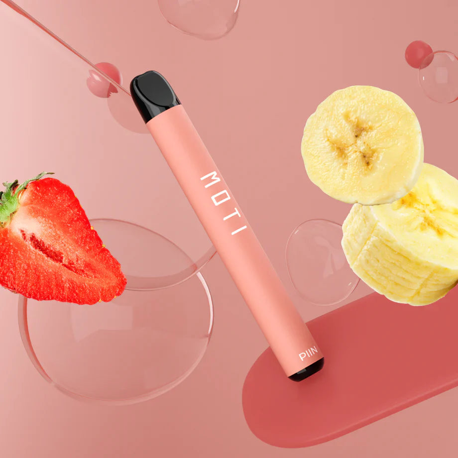 Moti Piin- Disposable Vaping Device - 600 Puffs (blueberry prafait)