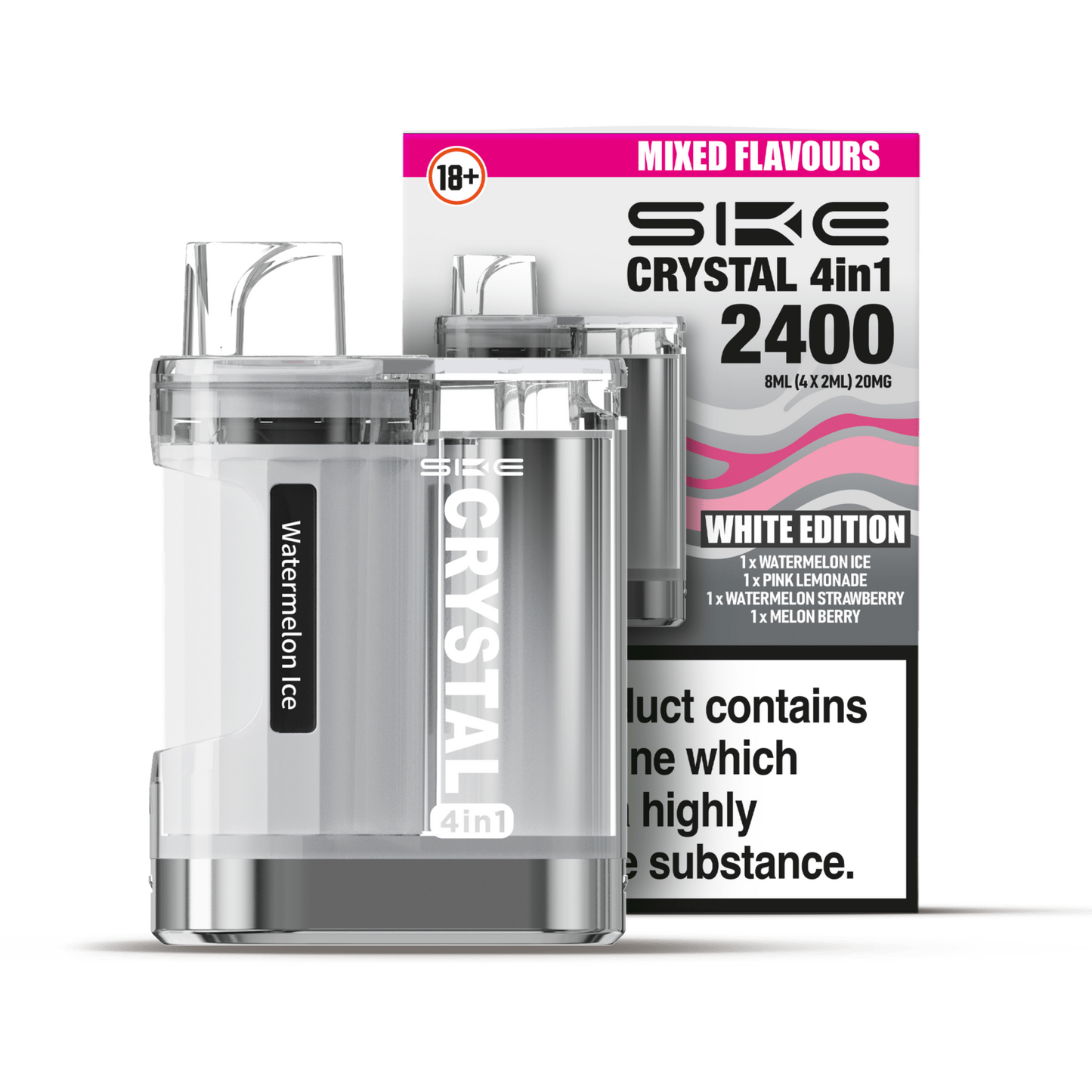 SKE Crystal 4-in-1 Disposable Vape