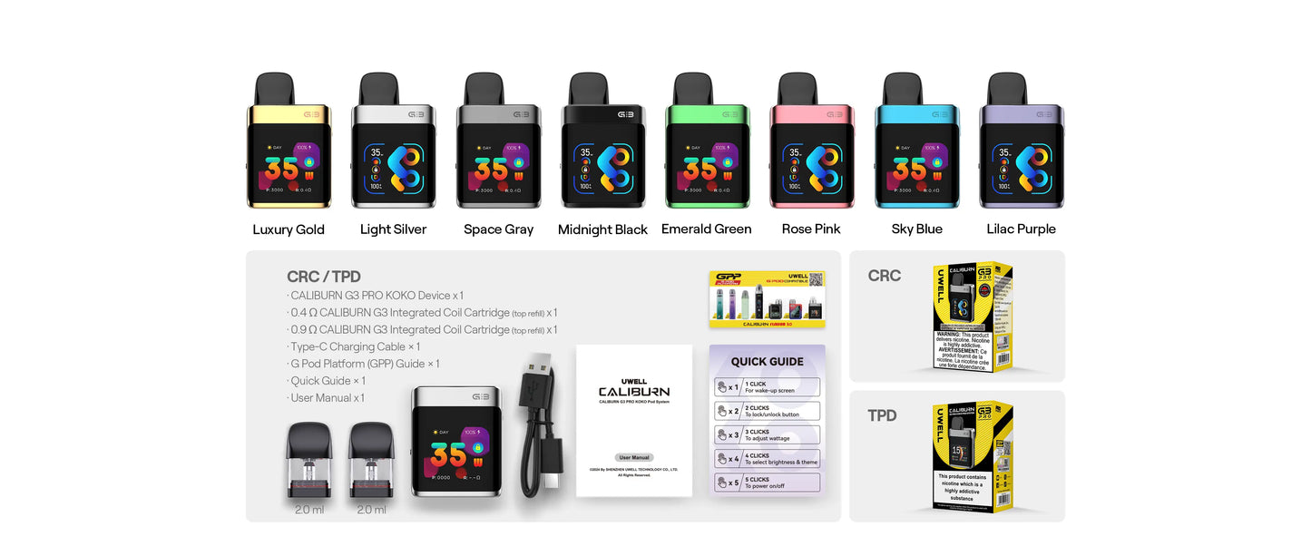 Uwell Caliburn G3 Pro KOKO Kit