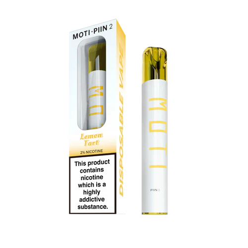 Moti piin 2 disposable 600 puffs (lemon tart)
