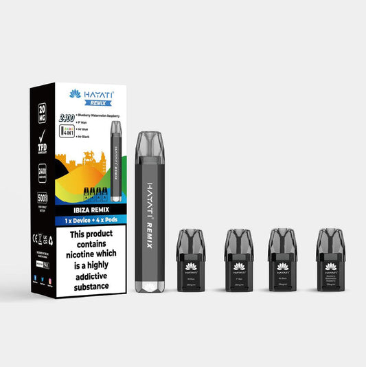 Hayati remix disposable pod kit (ibiza remix)
