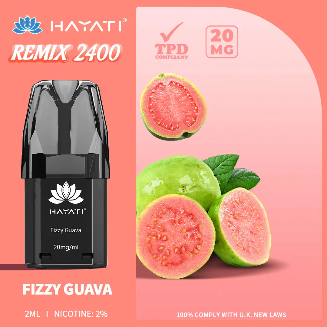 Hayati remix disposable pod kit (carribean remix)