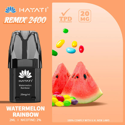 Hayati remix disposable pod kit (carribean remix)