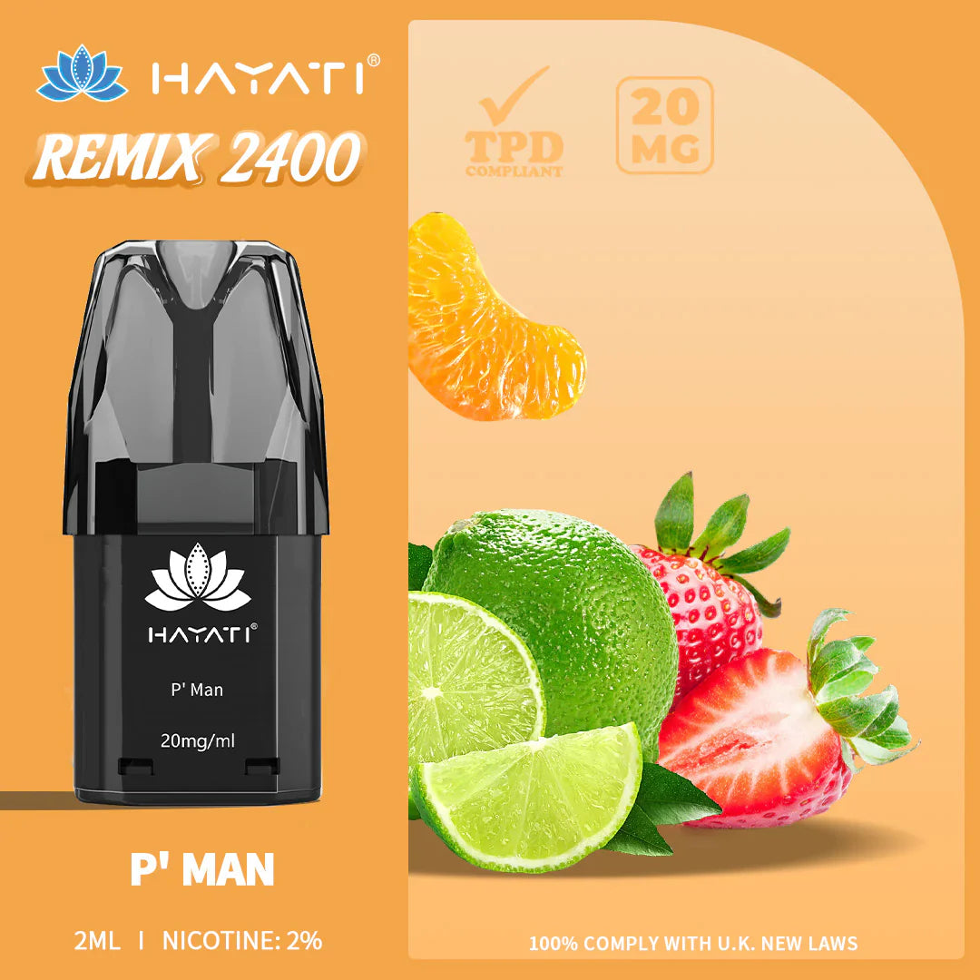 Hayati remix disposable pod kit (ibiza remix)