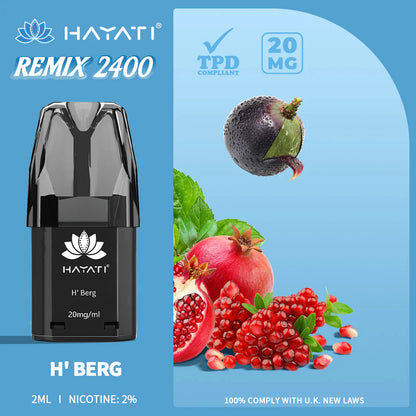 Hayati remix disposable pod kit (tokyo remix)
