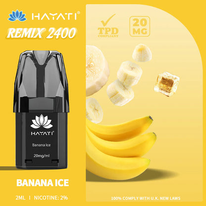 Hayati remix disposable pod kit (tokyo remix)