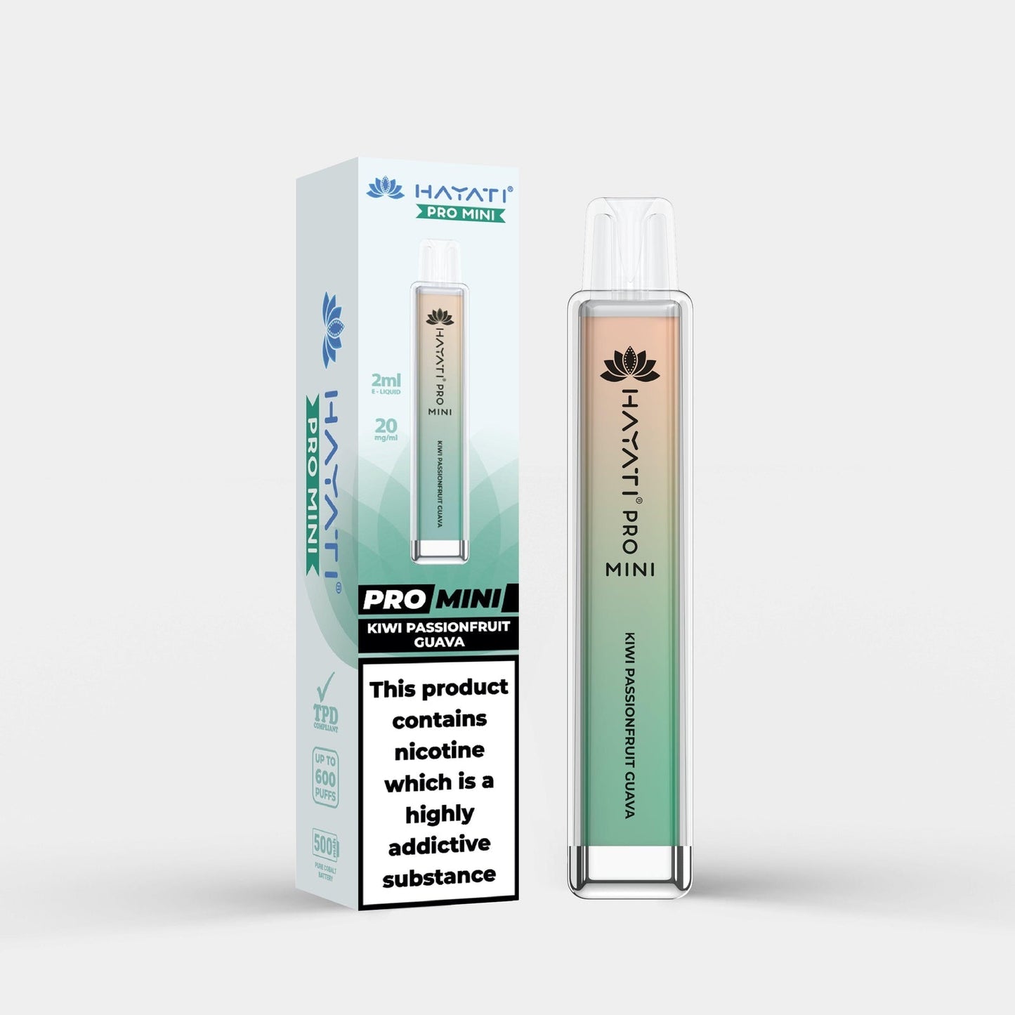 Hayati pro mini 600 puffs (kiwi passion)