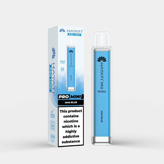 Hayati pro mini 600 puffs (mad blue)
