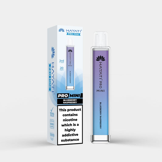 Hayati pro mini 600 puffs (blueberry raspberry)