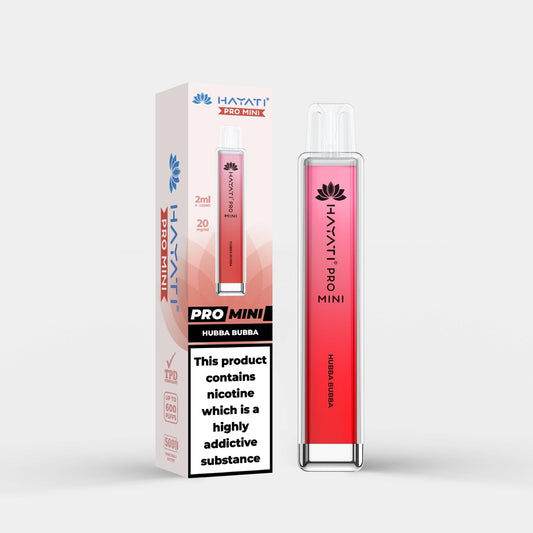 Hayati pro mini 600 puffs (hubba bubba)