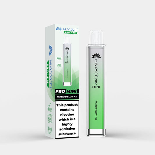 Hayati pro mini 600 puffs (watermelon ice)