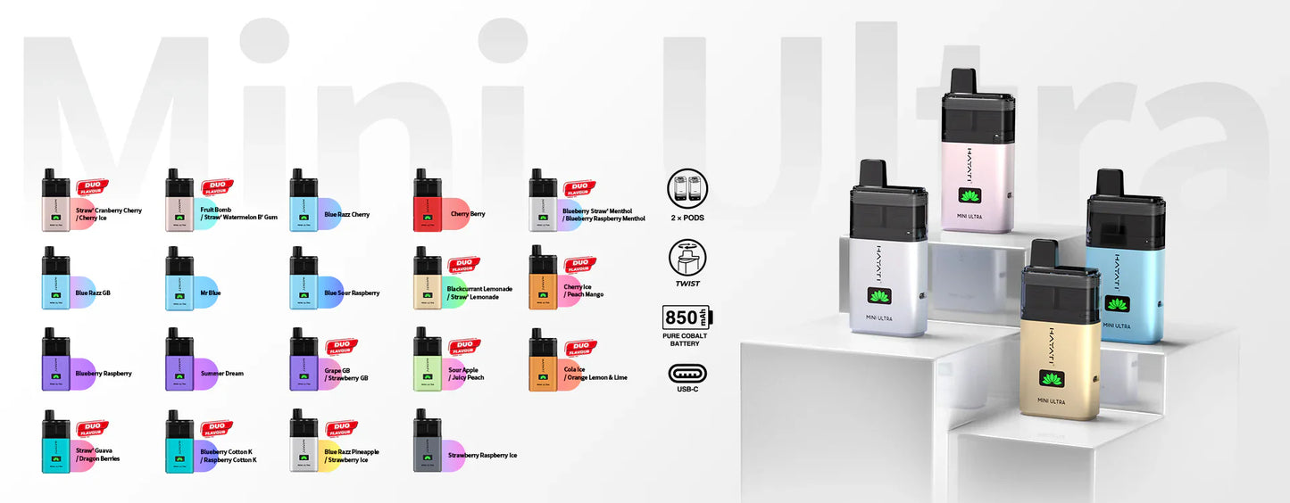 Hayati mini ultra pod kit
