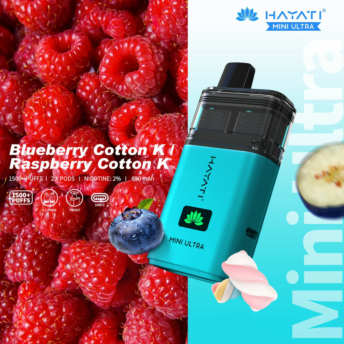 Hayati mini ultra pod kit