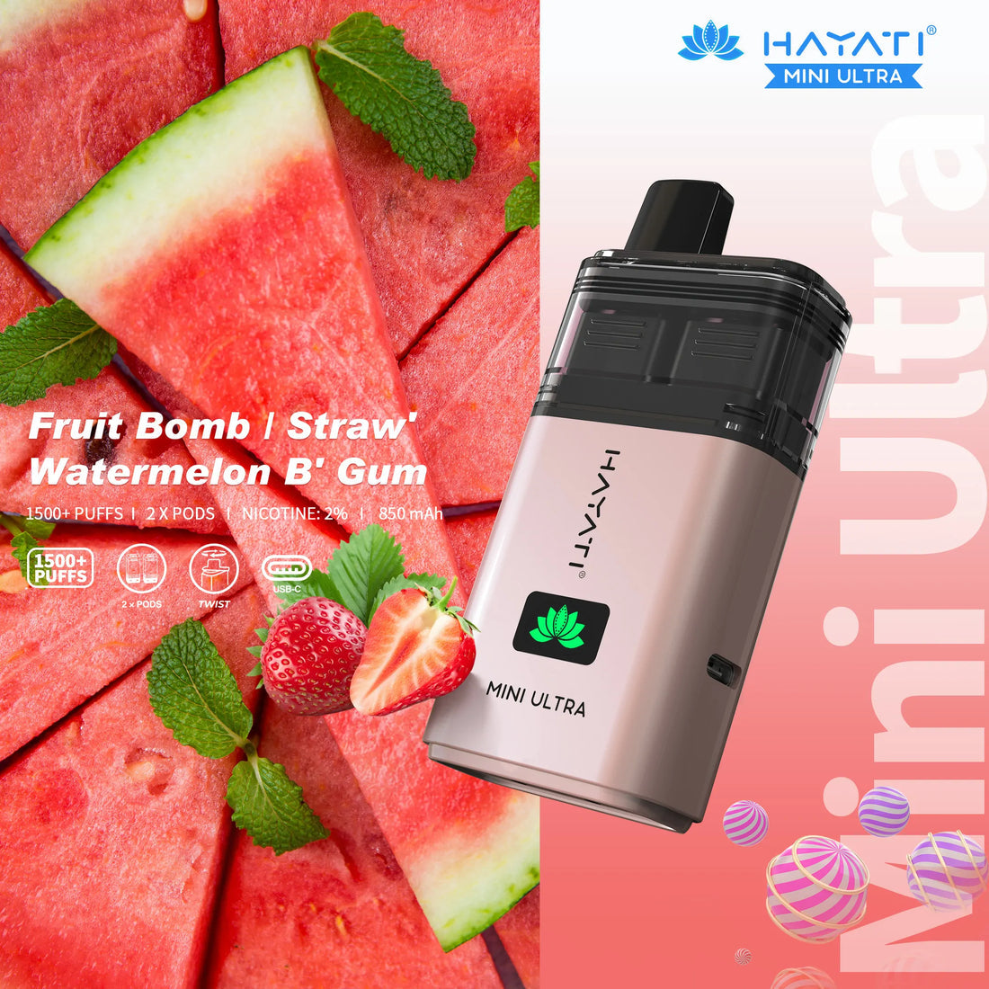 Hayati mini ultra pod kit