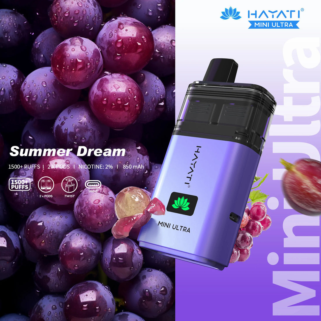 Hayati mini ultra pod kit