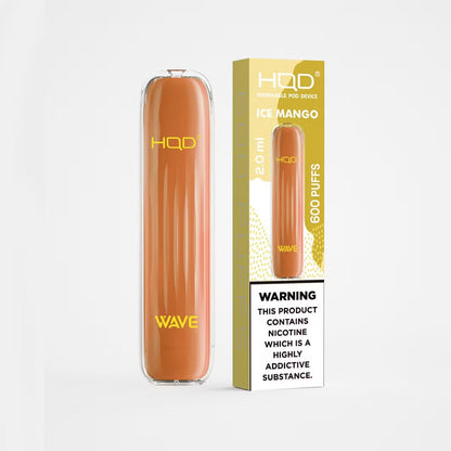 Hqd Wave 600 Puffs Diposable vape kit