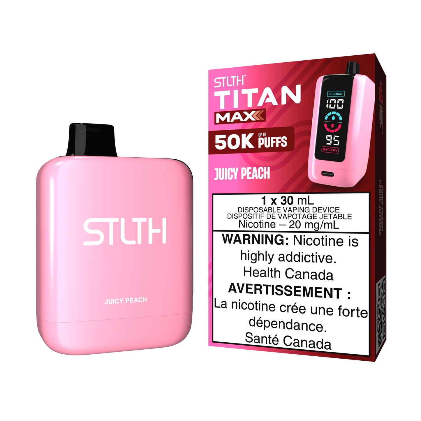 STLTH TITAN MAX 50K Disposable Vape