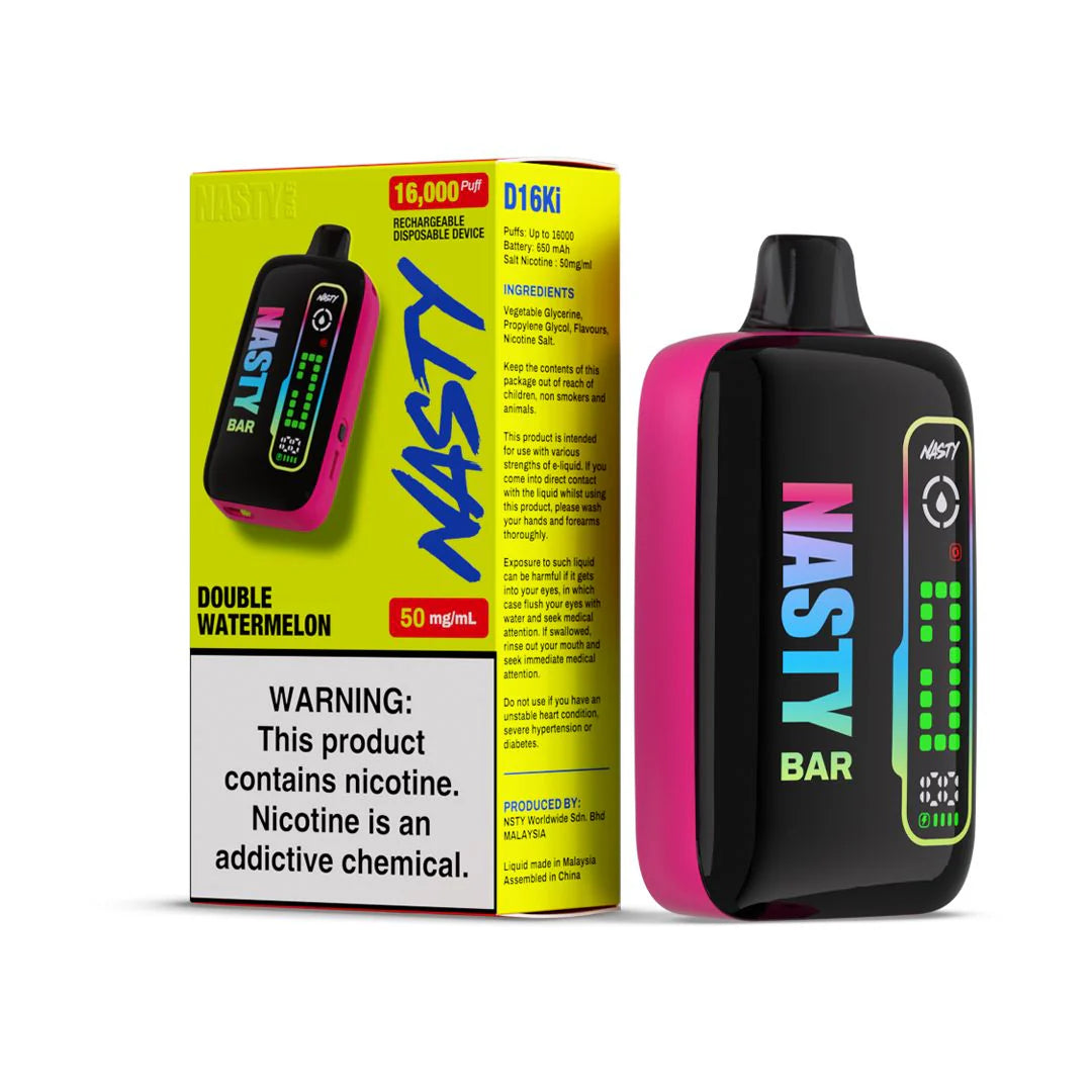 Nasty Bar D16Ki 16000 Puffs Disposable vape